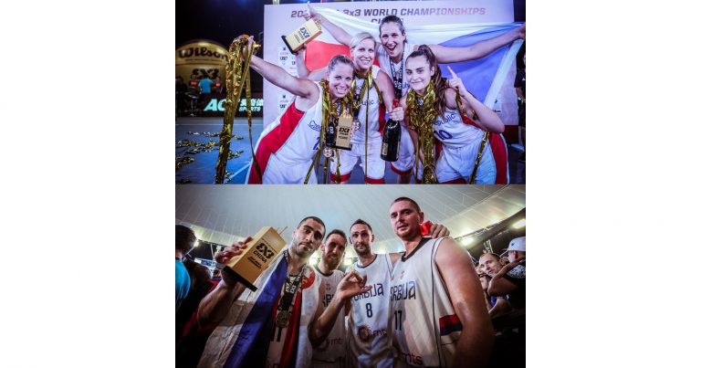 VB aranyérmes a cseh női, és a szerb férfi csapat