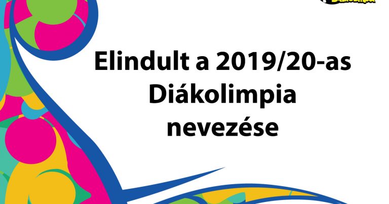 Elindult a 2019/20-as Diákolimpia nevezése