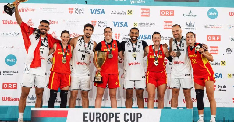 Ausztria és Spanyolország győzött a FIBA 3×3 Európa Kupán 2024-ben