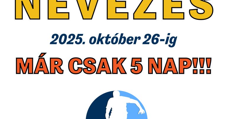 Már csak 5 napig lehet nevezni a B33 Diákolimpiára!