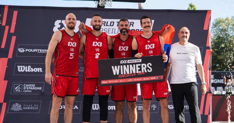 Az Ub nyerte a marseille-i FIBA 3×3 World Tour-versenyt